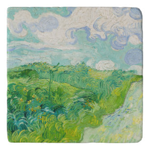 Vincent van Gogh - Green Wheat Field, Auvers Trivet