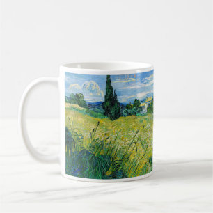 Vincent van Gogh - Green Wheat Field with Cypress Coffee Mug