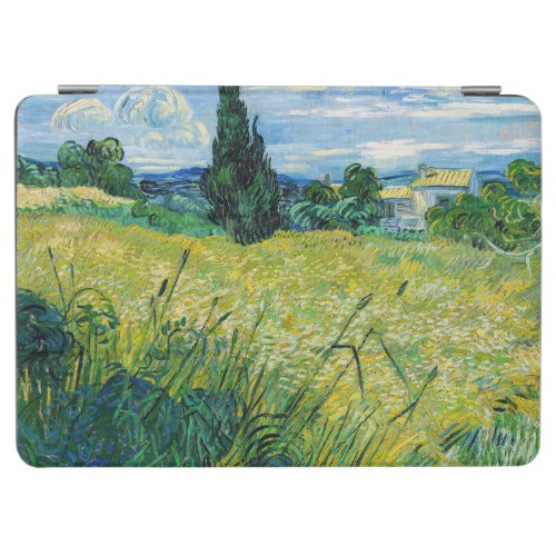 Vincent van Gogh _ Green Wheat Field with Cypress iPad Air Cover