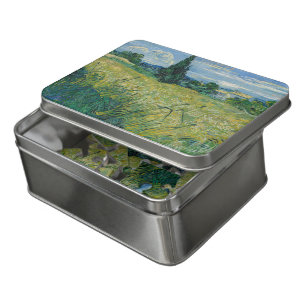 Vincent Van Gogh, Green Wheat Field with Cypress Jigsaw Puzzle