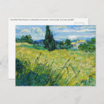 Vincent van Gogh - Green Wheat Field with Cypress Postcard