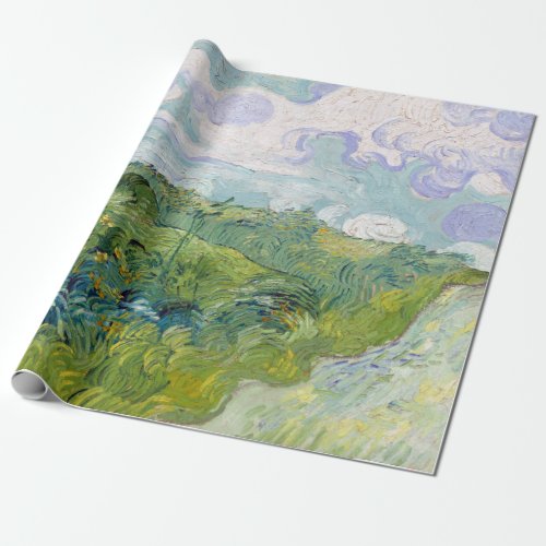 Vincent van Gogh Green Wheat Fields Auvers Wrapping Paper
