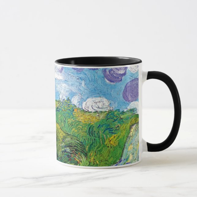 Vincent Van Gogh - Green Wheat Fields In Auvers Mug (Right)