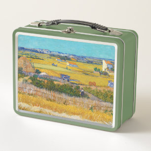 Vincent van Gogh - Harvest at La Crau Metal Lunch Box