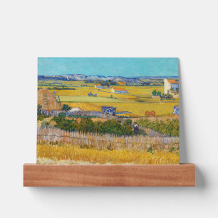 Vincent van Gogh - Harvest at La Crau Picture Ledge