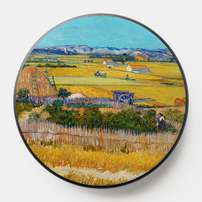 Vincent van Gogh - Harvest at La Crau PopSocket (Popsocket)