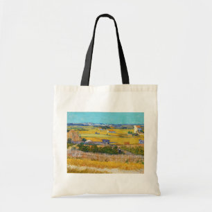 Vincent van Gogh - Harvest at La Crau Tote Bag