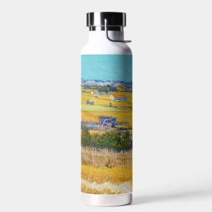 Vincent van Gogh - Harvest at La Crau Water Bottle