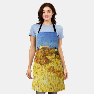 Vincent van Gogh - Harvest in Provence Apron