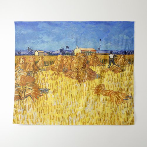 Vincent van Gogh _ Harvest in Provence Tapestry
