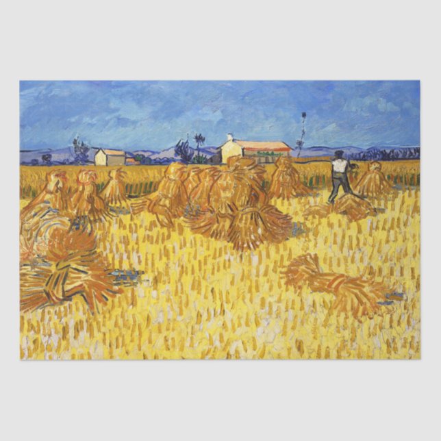 Vincent van Gogh - Harvest in Provence Tissue Paper (Front)