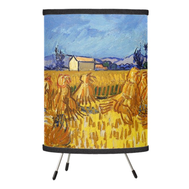 Vincent van Gogh - Harvest in Provence Tripod Lamp (Left)