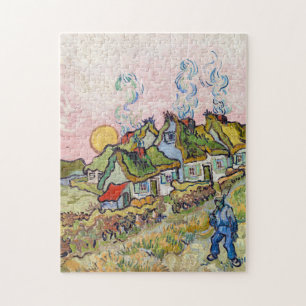 Vincent van Gogh - Houses and Figure Jigsaw Puzzle
