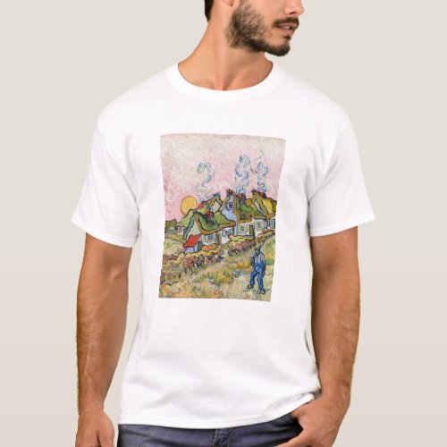 Vincent van Gogh _ Houses and Figure T_Shirt