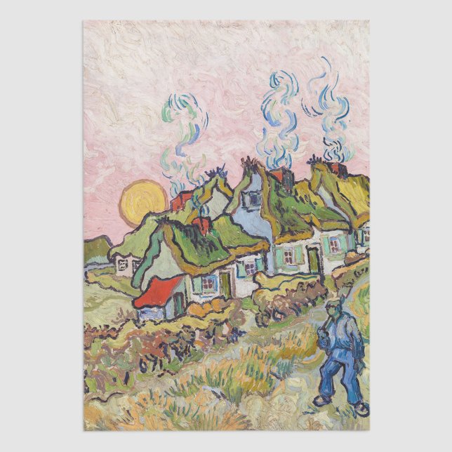 Vincent van Gogh - Houses and Figure Tissue Paper (Creator Uploaded)