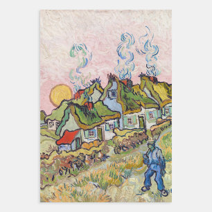 Vincent van Gogh - Houses and Figure Wrapping Paper Sheets