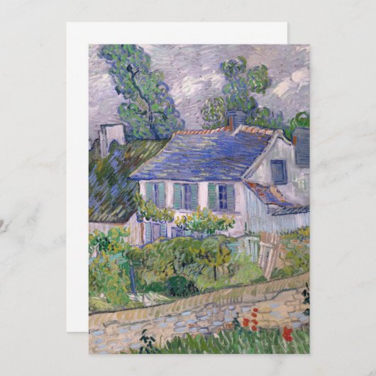 Vincent Van Gogh - Houses at Auvers (Front/Back)