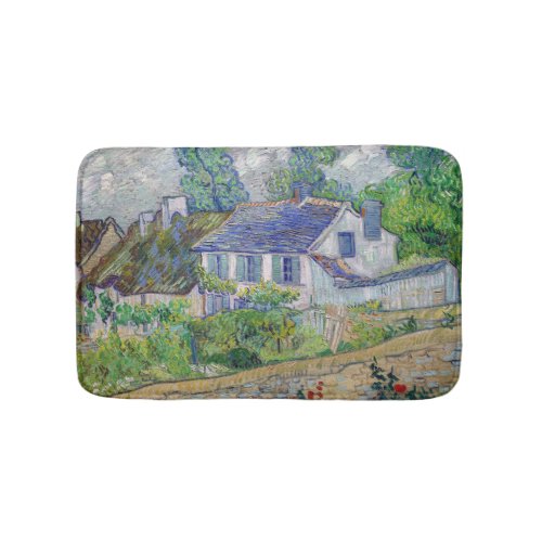 Vincent van Gogh _ Houses at Auvers Bath Mat