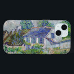 Vincent van Gogh - Houses at Auvers iPhone 15 Case<br><div class="desc">Houses at Auvers - Vincent van Gogh,  Oil on Canvas,  1890 in Auvers-sur-Oise</div>