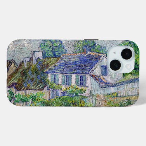 Vincent van Gogh _ Houses at Auvers iPhone 15 Case