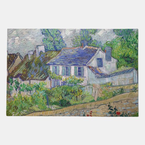 Vincent van Gogh _ Houses at Auvers Doormat