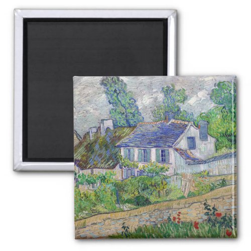 Vincent van Gogh _ Houses at Auvers Magnet