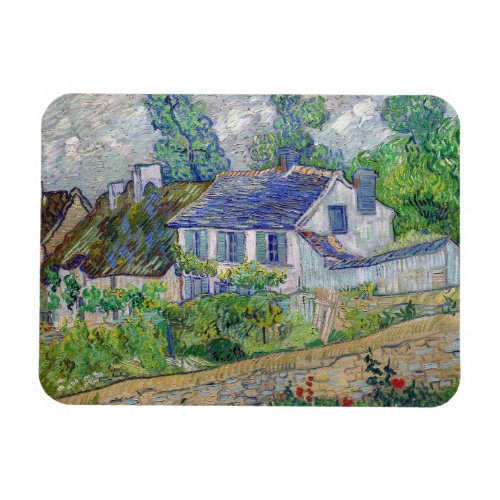 Vincent van Gogh _ Houses at Auvers Magnet