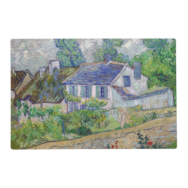 Vincent van Gogh - Houses at Auvers Placemat (Front)
