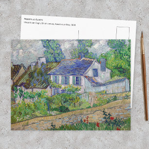 Vincent van Gogh - Houses at Auvers Postcard