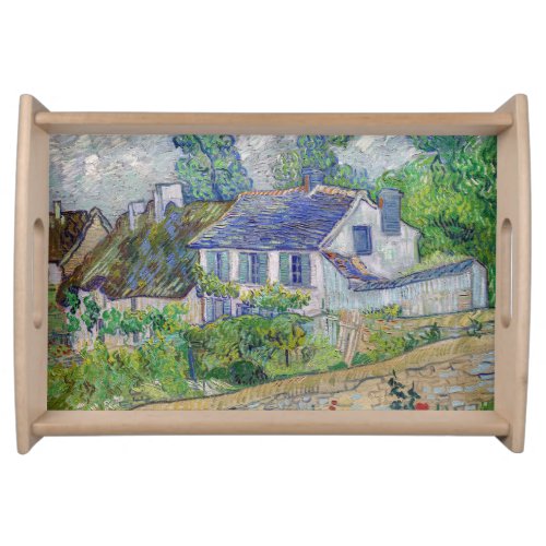 Vincent van Gogh _ Houses at Auvers Serving Tray