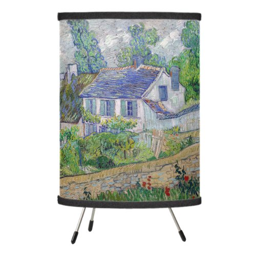 Vincent van Gogh _ Houses at Auvers Tripod Lamp