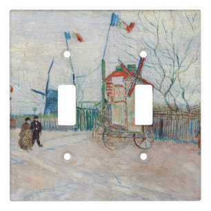 Vincent van Gogh - Impasse des Deux Freres Light Switch Cover