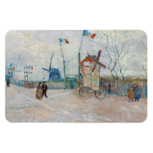 Vincent van Gogh - Impasse des Deux Freres Magnet