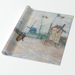 Vincent van Gogh - Impasse des Deux Freres Wrapping Paper