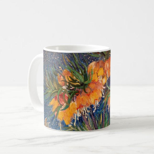 Vincent van Gogh - Imperial Fritillaries Coffee Mug (Front Left)
