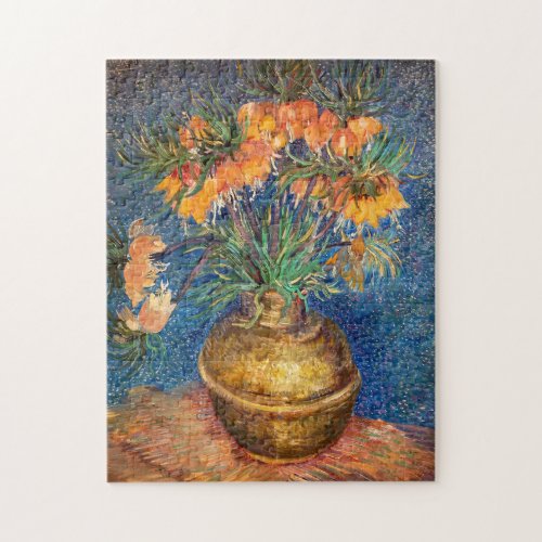 Vincent van Gogh _ Imperial Fritillaries Jigsaw Puzzle