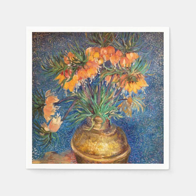 Vincent van Gogh - Imperial Fritillaries Napkins (Front)