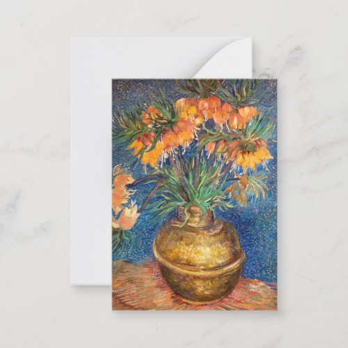 Vincent van Gogh _ Imperial Fritillaries Note Card