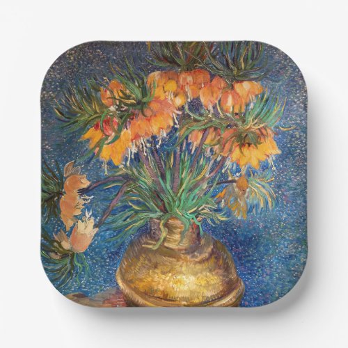 Vincent van Gogh _ Imperial Fritillaries Paper Plates