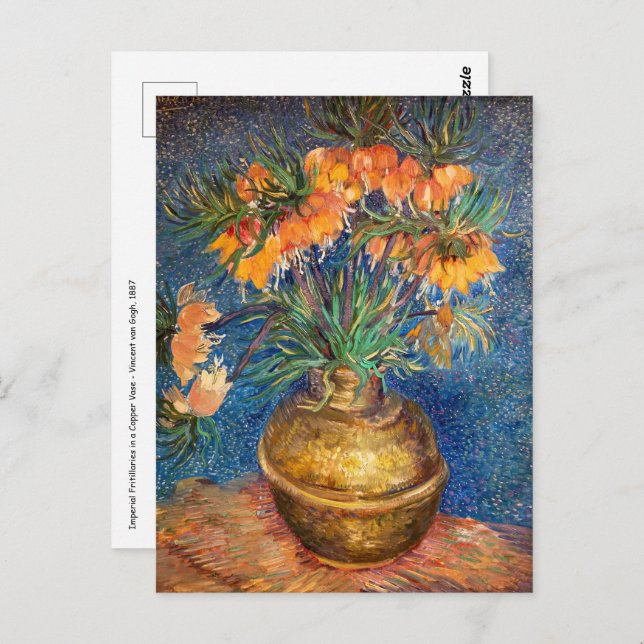 Vincent van Gogh - Imperial Fritillaries Postcard (Front/Back)