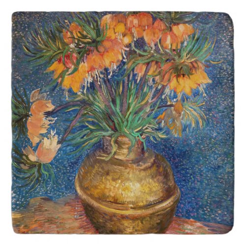 Vincent van Gogh _ Imperial Fritillaries Trivet