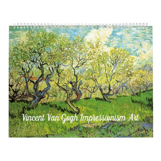 Vincent Van Gogh Impressionism Art Calendar (Cover)