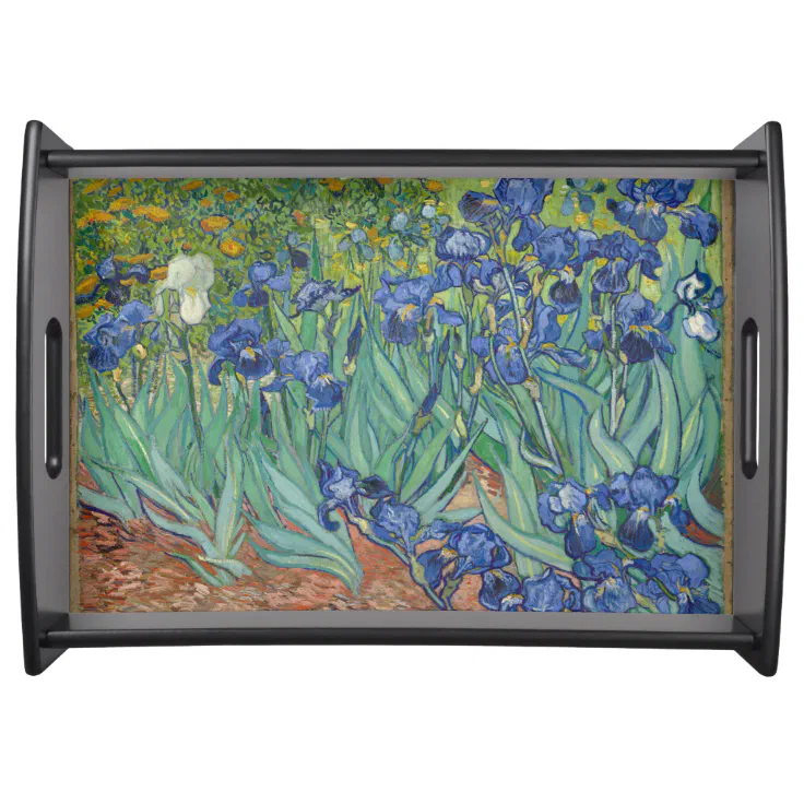 Vincent van Gogh Inspired Serving Tray | Zazzle