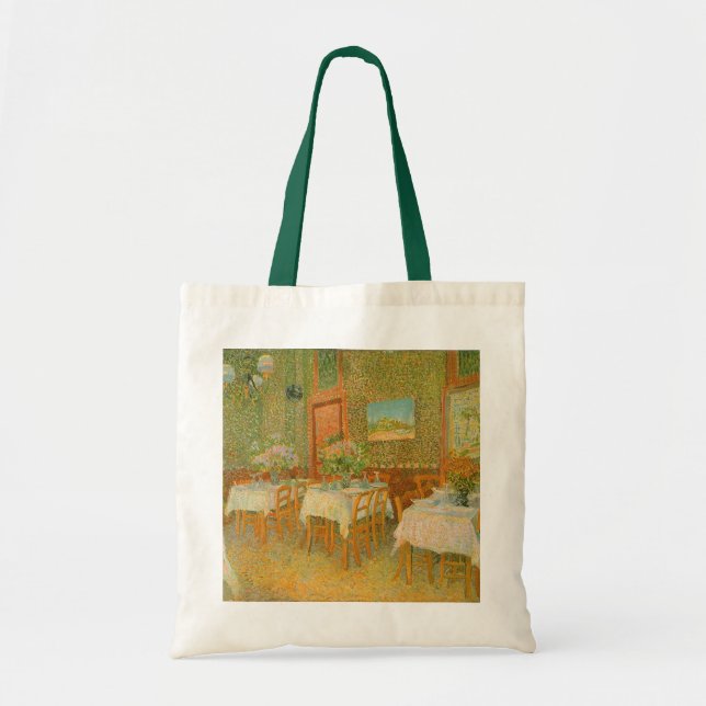Vincent van Gogh - Interior of a Restaurant Tote Bag (Front)