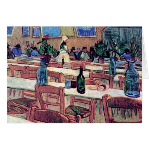 Vincent Van Gogh _ Interior Of Restaurant