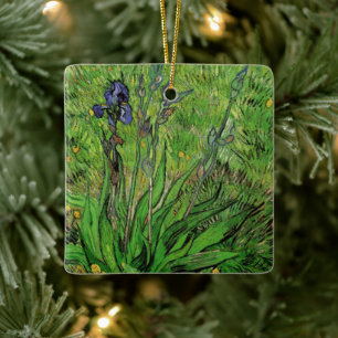 Vincent van Gogh - Iris Ceramic Ornament