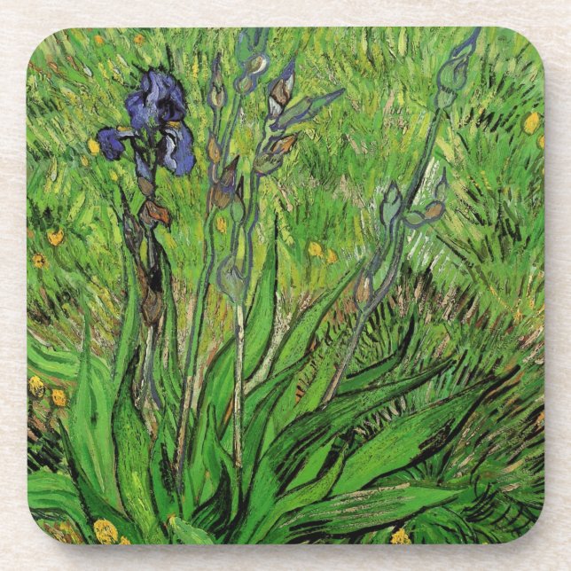 Vincent van Gogh - Iris Coaster (Front)