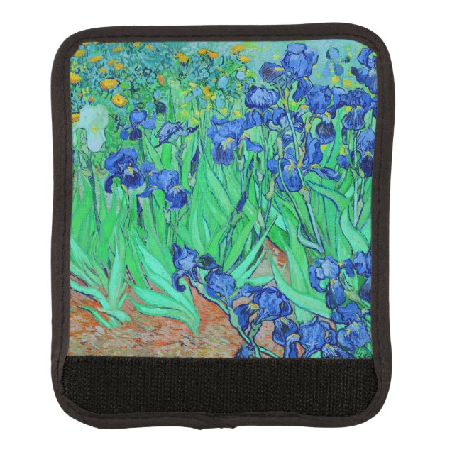 vincent van gogh iris/st. remy luggage handle wrap (Front)