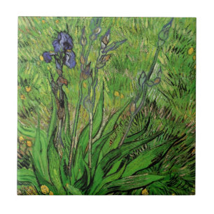 Vincent van Gogh - Iris Tile