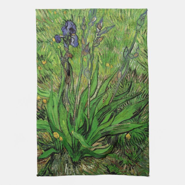 Vincent van Gogh - Iris Towel (Vertical)